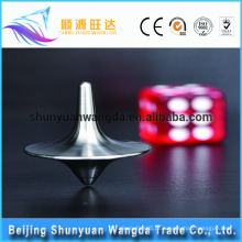 China fábrica de fornecimento customzied popular brinquedo peças metal spinning top brinquedo